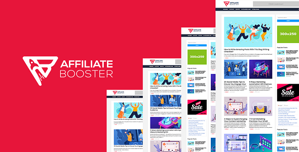 Affiliate Booster Theme GPL v2.0.59 + Block v3.1.7 - WordPress Affiliate Websites