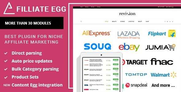 Affiliate Egg Pro GPL v10.9.22 - Niche Affiliate Marketing WordPress Plugin