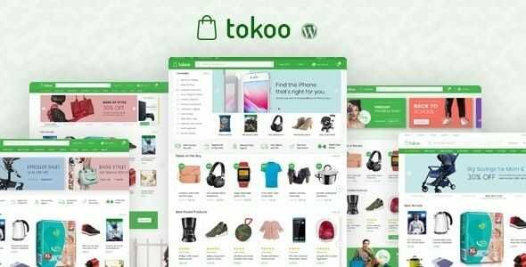 Tokoo Theme GPL v1.1.19 - Electronics Store WooCommerce Theme for Affiliates, Dropship and Multi-vendor Websites